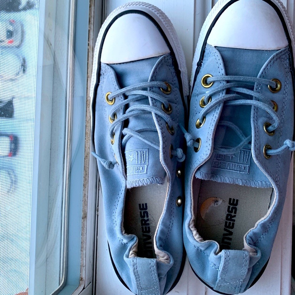 Light blue Converse (size 7)!